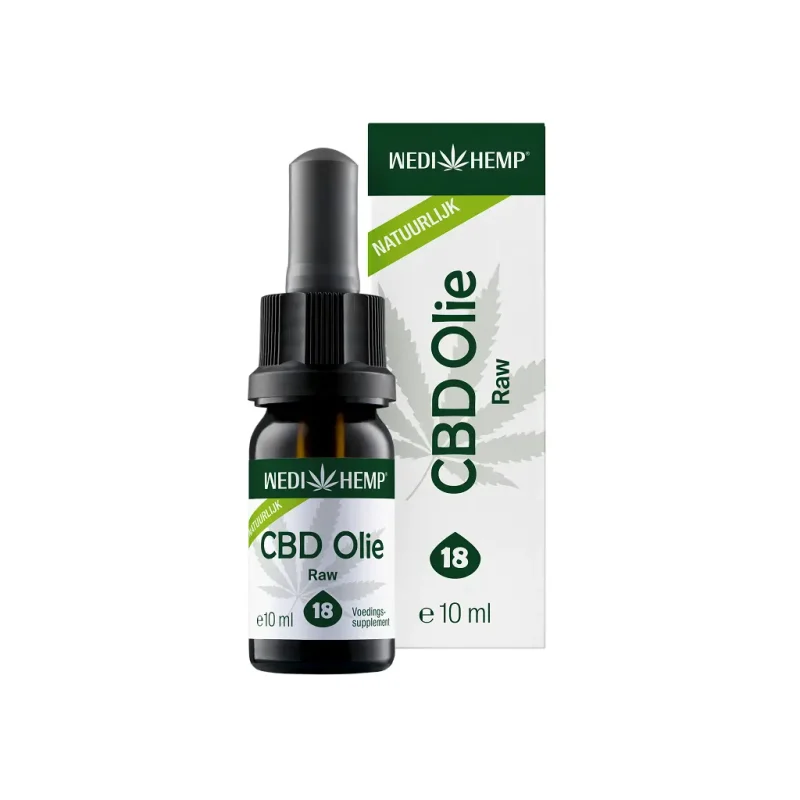 Wedihemp CBD olie full spectrum 18 procent 10 ml