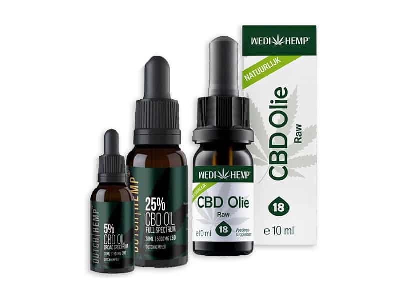 CBD Olie koop je bij Dutch Vitals