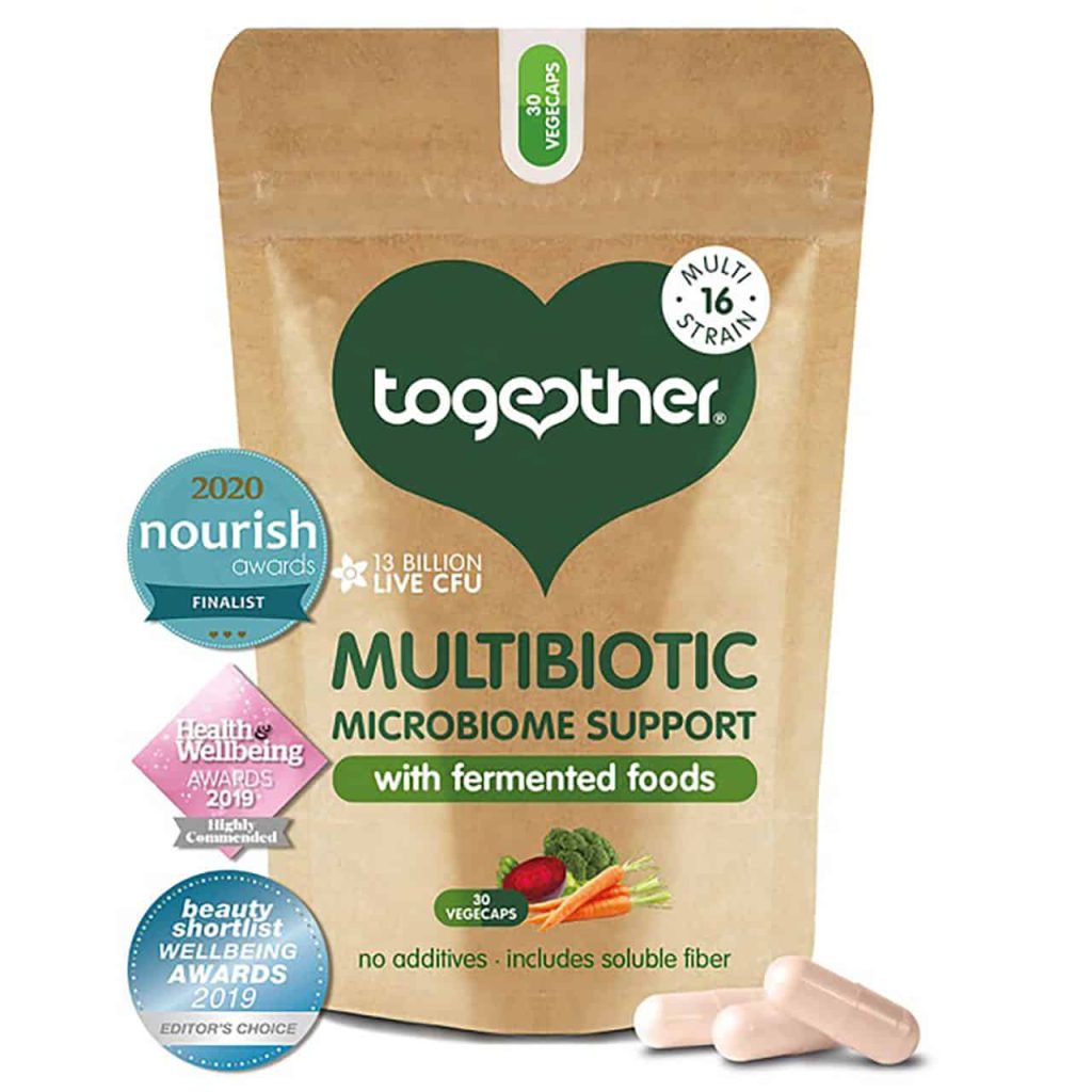 Multibiotic capsules van Together: Geavanceerde ondersteuning voor uw darmflora