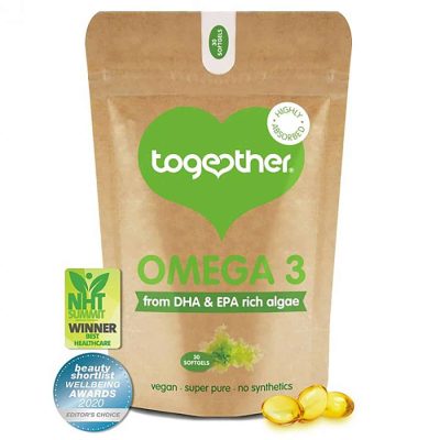 Omega 3 capsules van Together: Duurzame en plantaardige bron