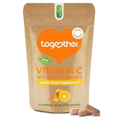 Vitamine C capsules van Together: Natuurlijk en zacht voor de maag