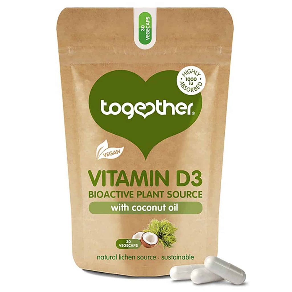 Vitamine D3 capsules van Together: Plantaardige en effectieve ondersteuning