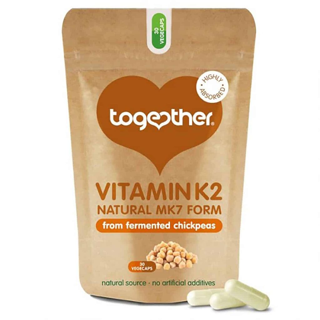 Vitamine K2 capsules van Together: Optimale ondersteuning voor botgezondheid