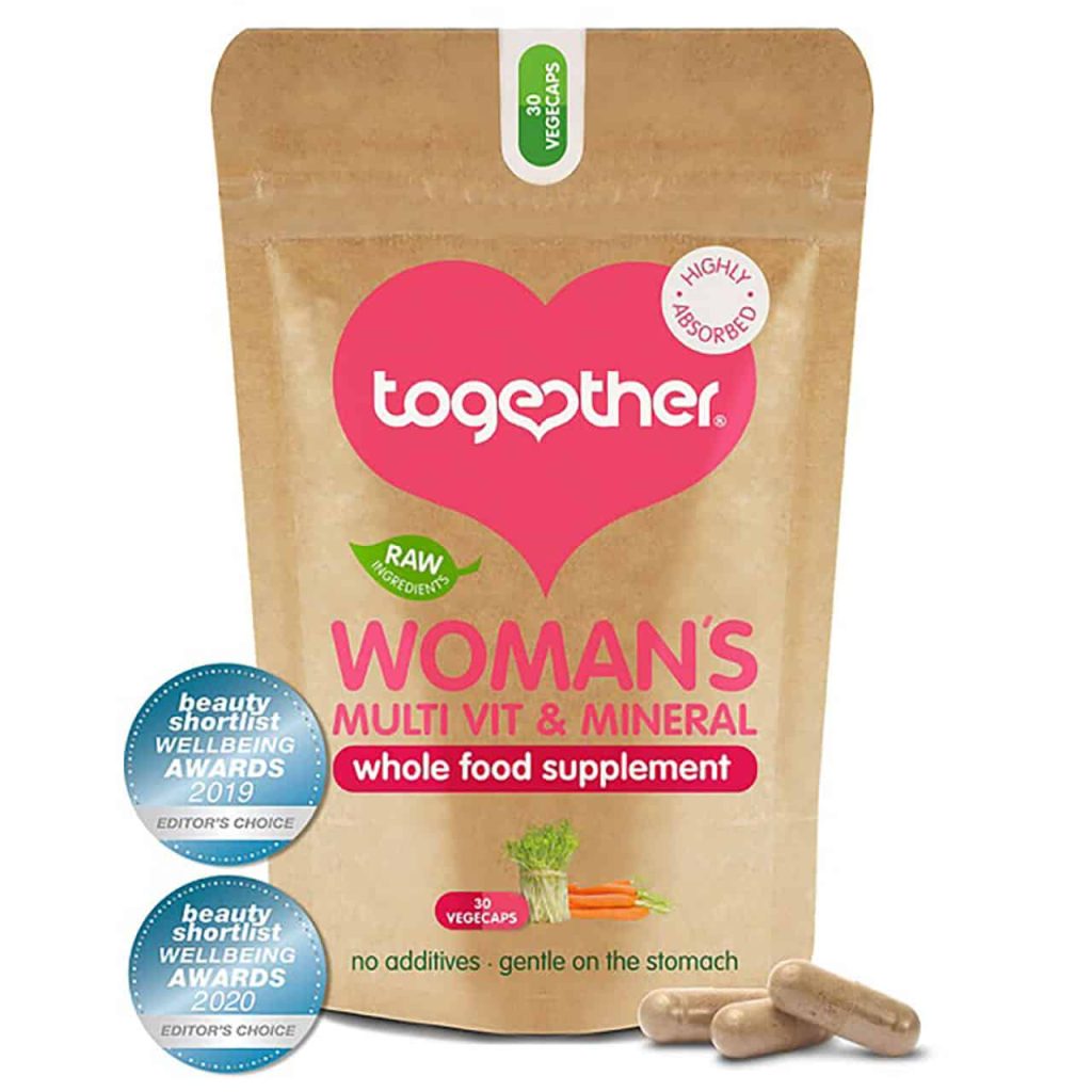 Multi vitamine capsules voor vrouwen van Together: Speciaal afgestemd op vrouwelijke behoeften