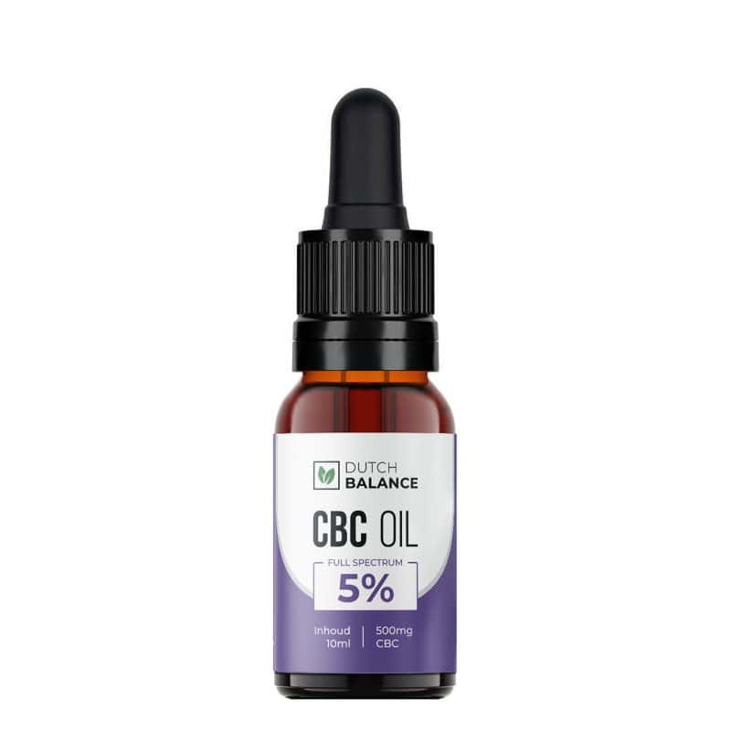 Dutch Balance CBC olie full spectrum 5 10 ml 500 mg CBC