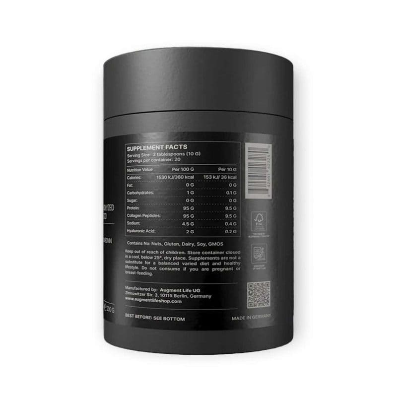 Productverpakking collageen peptiden 200 gram.