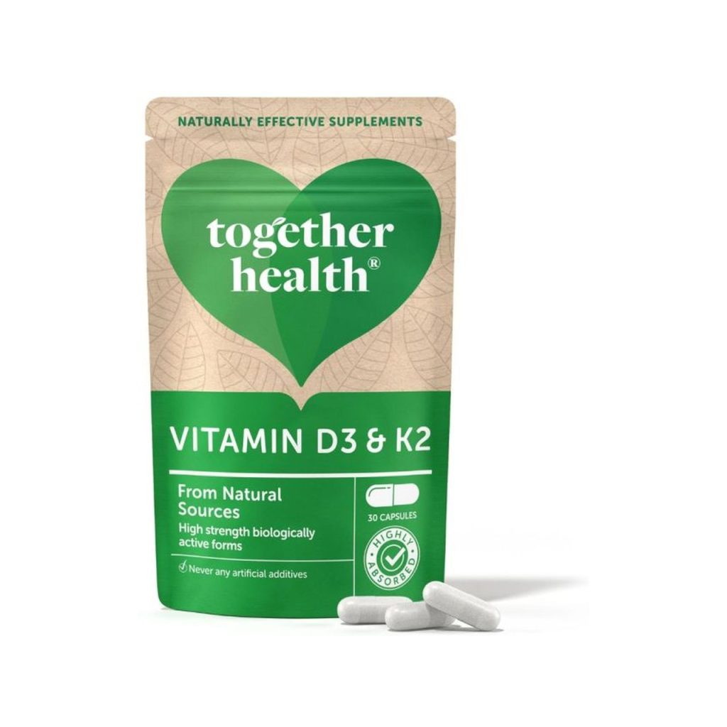 Vitamin D3 & K2 capsules Together 30 pcs